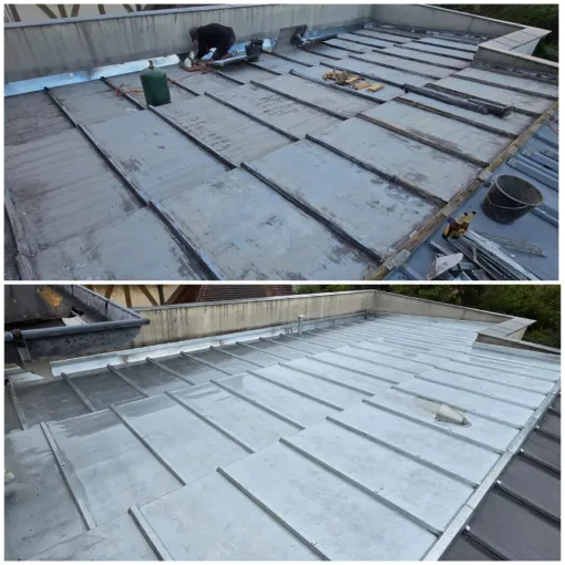 Faz Concept réalise un terrasson en zinc à Béziers, Sérignan, FAZ Concept