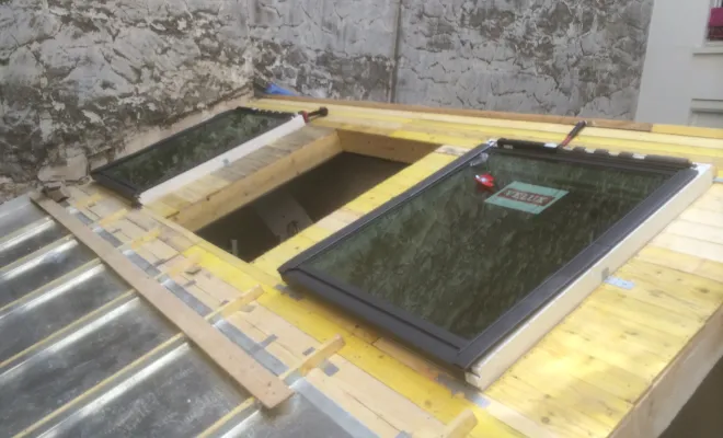 Pose de Velux sur terrassons zinc à Béziers, Sérignan, FAZ Concept